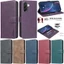 Ốp Lưng Sang Trọng Cho Samsung Galaxy A26 A17 A16 A27 5G A57 A37 A56 A36 A55 A35 A06 A07 A15 A34 A54 A25 5G Retro Sách Ví Da Khe Cắm Thẻ Flip Stand Bảo Vệ Vỏ Da