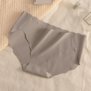 4 Chiếc Giữa Eo Quần Lót Nữ Băng Lụa Thoáng Khí Liền Mạch Quần Lót Học Sinh Plus Kích Thước Quần Đùi
