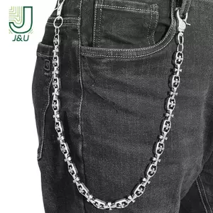 Gothic Punk Skeleton Eo Dây Xích Dành Cho Nữ Hip-hop Ro Eo Dây Xích Quần Kim Loại Dây Xích Quần Jeans Thời Trang Trang Trang Trí Dây Chuyền Quà Tặng