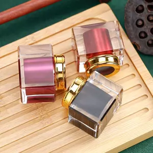 ECK 15mm Nước Hoa Nắp Chai Bayonet Nước Hoa Bấm Nắp Đa Năng Có Màu Sắc Trong Suốt Acrylic Chai Thủy Tinh Phù Hợp Với Nắp HOT
