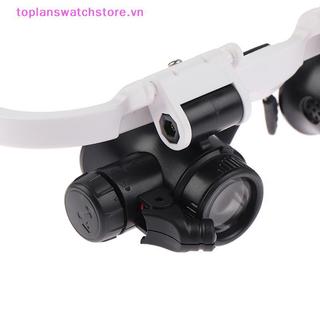 Toplanswatchstore Kính lúp có đèn LED 8X 15X 23X Đồng hồ thợ kim hoàn Loupe VN