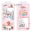 Crayon Shin-Chan Sinh Viên Hoạt Hình Thước Bộ 4 Mảnh Thước Tam Giác Thước Đa Năng Thước Thước Bộ Trong Suốt 0606