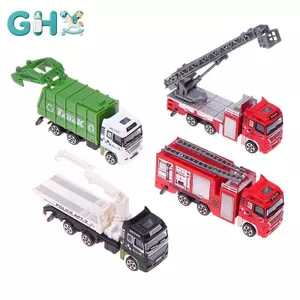GHX 1 Cái Đồ Chơi Trẻ Em Hợp Kim Lửa Tru 1: 32 Mô Phỏng Cứu Hỏa Diecast Cứu Hộ Xe Cứu Hỏa Thang Kỹ Thuật Xe Mô Hình Quà Tặng Sinh Nhật VN