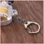 THÊM Fly Fishing Reel Móc Chìa Khóa Vòng Chìa Khóa Câu Cá Móc Khóa Quà Tặng Cho Những Người Yêu Câu Cá Với Dây Có Thể Thu Vào Pesca Phụ Kiện BSS