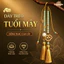 Mặt dây chuyền tua rua bằng đồng thau sang trọng, hoàn hảo cho nội thất xe hơi, tượng trưng cho may mắn và bình an.