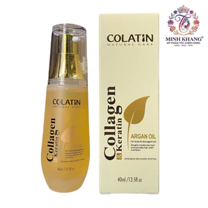 Tinh dầu dưỡng tóc Argan Oil Colatin 40ml [ MK ]