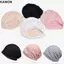 Mũ Mùa Đông KANGN, Mũ Turban Co Giãn Xuân Hè, Thể Thao Mềm Mại Thường Ngày Hồi Giáo Hijabs Thoáng Khí Mũ Ngủ Nữ