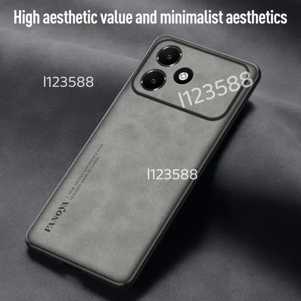 Vỏ Da Cừu Sang Trọng Cho Oppo A6C 4G 2026 OppoA6C Thời Trang Đơn Giản Silicon Matte Họa Tiết Da Cừu Vỏ Điện Thoại Chống Sốc Ốp Lưng Mềm