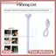 Littleloves1 Máy tạo độ ẩm phun nước khoáng di động siêu yên tĩnh có đèn ngủ LED có thể điều chỉnh độ dài cho ký túc xá sinh viên ô tô và bàn làm việc văn phòng VN