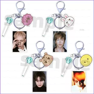SQ11 SHINee Kim Jonghyun Acrylic Móc Khóa Hoạt Hình Ánh Sáng Dính Mặt Dây Chuyền Bền Cho Ba Lô Túi & Chìa Khóa
