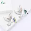 Springevenstar Bồ Câu Thổ Cẩm Phụ Kiện Thời Trang Nữ Cánh Chim Cài Áo Lấp Lánh Kim Cương Giả Bồ Câu Xòe Phong Cách Retro Quần Áo Phụ Kiện Springevenstar