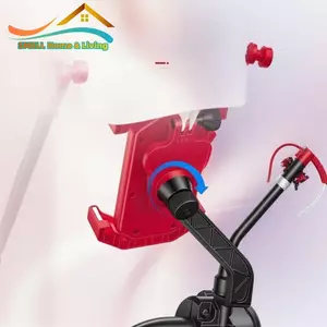 Giá đỡ điện thoại tay cầm cho xe tay ga điện tử Xe đạp Phù hợp với điện thoại 4,7 đến 7.1 Inch
