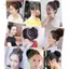 PNPIA- Tóc Tổng Hợp Bun Tóc Giả Nữ Đuôi Ngựa Nối Dài Tóc Scrunchie Co Giãn Sóng Xoăn Tóc Scrunchie Quấn