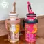 Bình Nước Nhựa Lớn PUSKY 1300ML Chống Rò Rỉ Thiết Kế Di Động Cho Tập Gym Trường Ngoài Trời VN