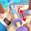 HFTOY Cặp đôi lãng mạn Đồ chơi nước pháo hoa cho trò chơi tiệc hồ bơi ngoài trời Đạo cụ ảnh sáng tạo độc đáo Vui nhộn ~