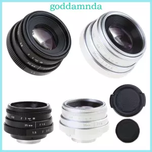GODD 35mm F1 6 Camera thủ công Prime Portrait Lens Mount cho máy ảnh M4 3 Mount