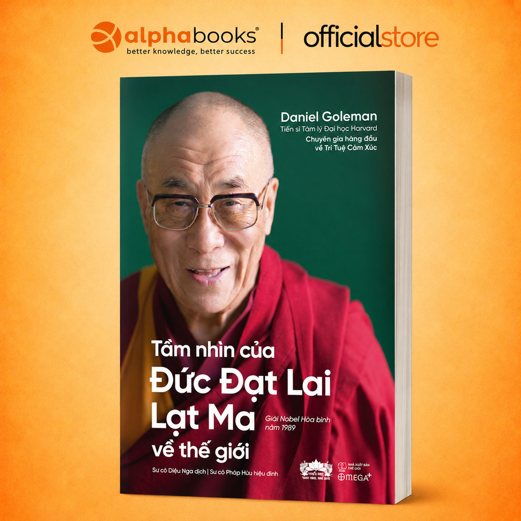 Sách – Tầm Nhìn Của Đức Đạt Lai Lạt Ma Về Thế Giới - Daniel Goleman (Omega Plus)