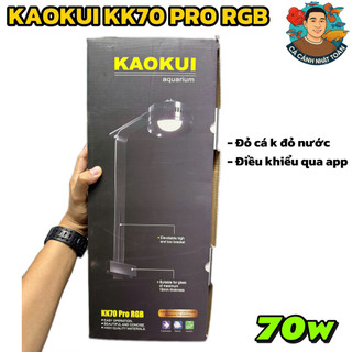 Đèn KaoKui KK70 Pro RGB 70w Đỏ Cá Không Đỏ Nước. Có Thể Điều Chỉnh Qua App Điện Thoại