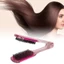 FAVORITEGOODS Máy duỗi tóc hai mặt, Lược uốn tóc mềm chuyên nghiệp, Thiết kế tiện dụng Lược duỗi tóc hai mặt chống tĩnh điện Hoa hồng đỏ