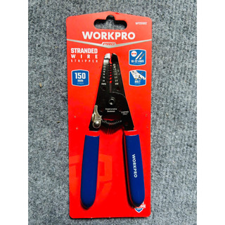Kìm tuốt dây điện đa năng 0.6-2.6mm 6inch-150mm Workpro WP291002