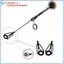 XOITU Thép không gỉ Câu Cá Top Rod Hướng Dẫn Nhẫn Sứ 8 Chiếc DIY Câu Cá Đầu Cần Sửa Chữa Đầu Phụ Kiện Câu Cá Pesca VN