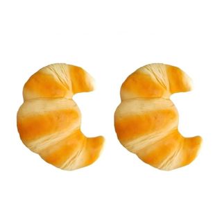 PENTAXZR Squishy Croissant, Làm dịu bánh mì tăng chậm Đồ chơi Squishy, Bàn tay dính thư giãn mềm mại Dễ thương Bánh Fidget giác quan siêu mềm dành cho trẻ em Người lớn
