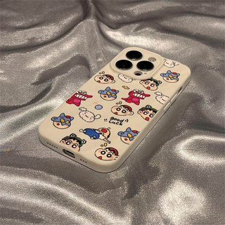 Ốp lưng mềm chống sốc họa tiết thiênShin cho iPhone 17/16/15/14/13/12/11 Pro Max/7/8 Plus/XR/XS Max/SE