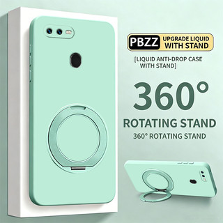 Ốp Lưng PBZZ Cho oppo a5s a12 A7 a3s a12e F9 PRO a12s Vỏ Điện Thoại Vỏ Mềm Silicon Chống Sốc Thiết Kế Mới Thẩm Mỹ Có Giá Đỡ 360° Tím dễ thương cho bé gái YTYZJ1
