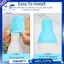 Đồ vệ sinh Hành lý Du lịch Size 10 chiếc Nắp chai silicon Tay áo đàn hồi để chống rò rỉ, Du lịch cần thiết cho nữ