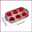 Chảo Muffin Silicon Để Nướng 6 Khoang Chống Dính Dễ Dàng Tháo Bánh Cupcake Chảo Khuôn Nướng Khay Cho Bữa Sáng shopidaevn