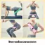 < WHPHous-t > Dây đeo cổ điển chống vải cơ bản Glute đùi Dây tập luyện đàn hồi Squat Circle Stretch Fitness Strip Loops Yoga Gym Nice