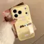 Ốp lưng iPhone17Pro thú nhỏ và ngôi sao vỏ mềm chống trầy thiết kế dễ thương hàng ngày