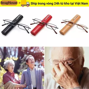 SNUGHOUSE có ống kẹp bút nhỏ gọn chống ánh sáng xanh Kính mắt di động nhẹ
