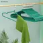 Móc Treo Quần Áo Có Rãnh Cho Trẻ Em Người Lớn Kim Loại Đơn Giản Thi Chống Trơn Trượt Nhúng Nhựa Áo Móc Treo Xanh Xanh VN