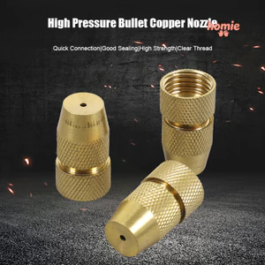 Đầu phun áp suất cao bằng đồng, bền bỉ, có thể điều chỉnh, phụ kiện máy phun thuốc trừ sâu.