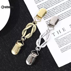 KUZHEN Áo Len Cardigan Kẹp Du-mouth Kẹp Áo Len Pin Trâm Cài Quần Áo Trang Trí Trang Sức HOT