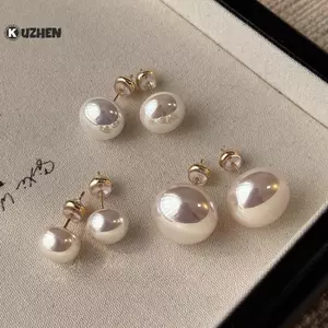 KUZHEN Mới Pháp Thanh Lịch Bông Tai Ngọc Trai Cho Thời Trang Hàn Quốc Trang Sức Cưới Dự Tiệc Nữ Ngọt Ngào Phụ Kiện Quà Tặng HOT