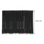 GETVOW Fineliner Bộ Bút Màu, Mực Sống Động Đầu Mỏng 0.4mm Bút Fineliner, Thiết Kế Màu Nước 24 Màu Vẽ Bút Ghi Chú Lấy