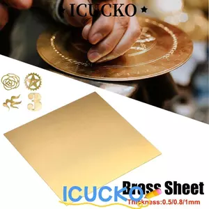 Tấm đồng thau ICUCKO, Tấm đồng thau 0,5mm 0,8mm 1mm, Tấm đồng thau xây dựng nhiều kích cỡ