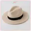 JRP Mũ Rơm Mùa Hè Nam Nữ Vành Rộng Bãi Biển Chống Tia UV Fedora Mũ Chống Nắng JRP