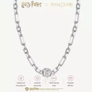 Vòng cổ quyến rũ bạc từ tính Harry Potter x FANCIME