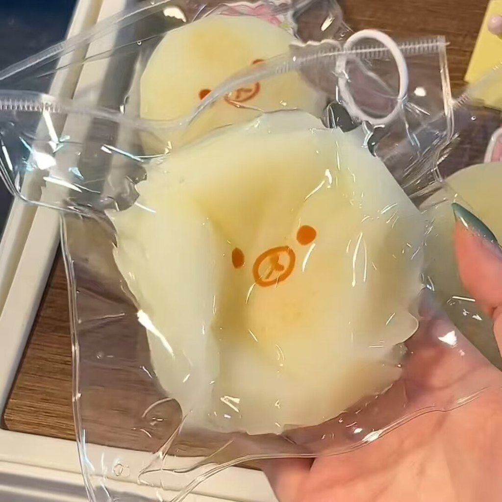 ☘️Xiaohongshu Cùng Phong Cách Rilakkuma Củ Cải Pinch Âm Nhạc Phục Hồi Chậm Cấp Thực Phẩm Giải Nén Dụng Cụ Tiện Dụng Sữa Bùn Cảm Giác Phổ Biến Pu