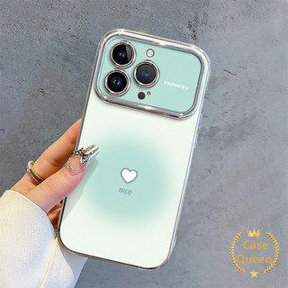 Ốp Lưng Tương Thích Cho iPhone 17 11 16 13 15 14 12 Pro Max 17 Air X XR XS Max 7 8 Plus SE 2022 Tươi Sáng Tạo Gradient Trái Tim 6D Cửa Sổ Lớn