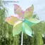 MỚI Xoay Hoa Nhiều Màu Sắc Cối Xay Gió Trẻ Em Pinwheels Đồ Chơi Ngoài Trời Đảng DIY Số Lượng Lớn Trang Trí Sân Vườn SKY