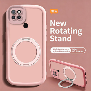 Ốp Lưng PBZZ Cho REALME C12 C25 C15 C25S Vỏ Điện Thoại Lo Âu Vỏ Mềm Silicon Chống Sốc Thiết Kế Mới Thẩm Mỹ Có Giá Đỡ Màu Trắng Dễ Thương Cho Nam JTYZJ3