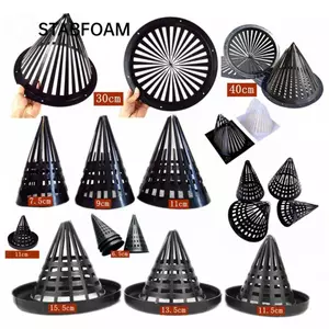 STABFOAM 1 Cái Vỏ Lồng Câu Cá, Nắp Nhựa Giỏ Eel, Dụng Cụ Câu Cá Mọc Côn Albus Loach 7.5 / 9 / 11 / 20 / 21 / 30cm Bẫy Câu Cá