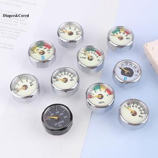 Đồng hồ đo áp suất không khí Mini DIAPER & CORED M8 M10 Thread 0-6000PSI 5-40MPA 300BAR YTH
