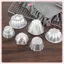 JRP 1 Chiếc Pudding Cup Khuôn Mini Sáo Bánh Chảo Chống Dính Thạch Khuôn Nhanh Nhiệt Hợp Kim Nhôm Nướng Cốc Khuôn JRP