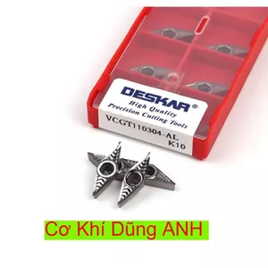 chíp tiện V11 (VCGT110304) Deskar, chuyên tiện nhôm, đồng, nhựa .....