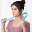 Máy mát xa con lăn sáu gót mới Hướng dẫn sử dụng Máy mát xa vai cổ Máy mát xa Trapezius để giảm đau thắt lưng cổ
